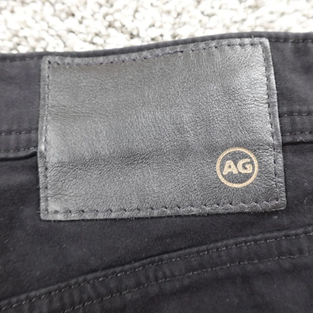 NEW AG Adriano Goldschmied‎ Jeans Mens 34X34 Black Tellis Modern Slim Stretch